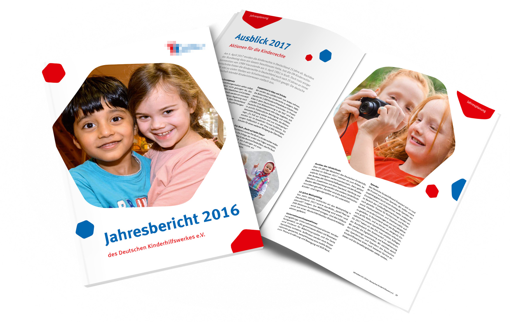 DKHW Geschäftsbericht: Konzeption, Gestaltung und Umsetzung