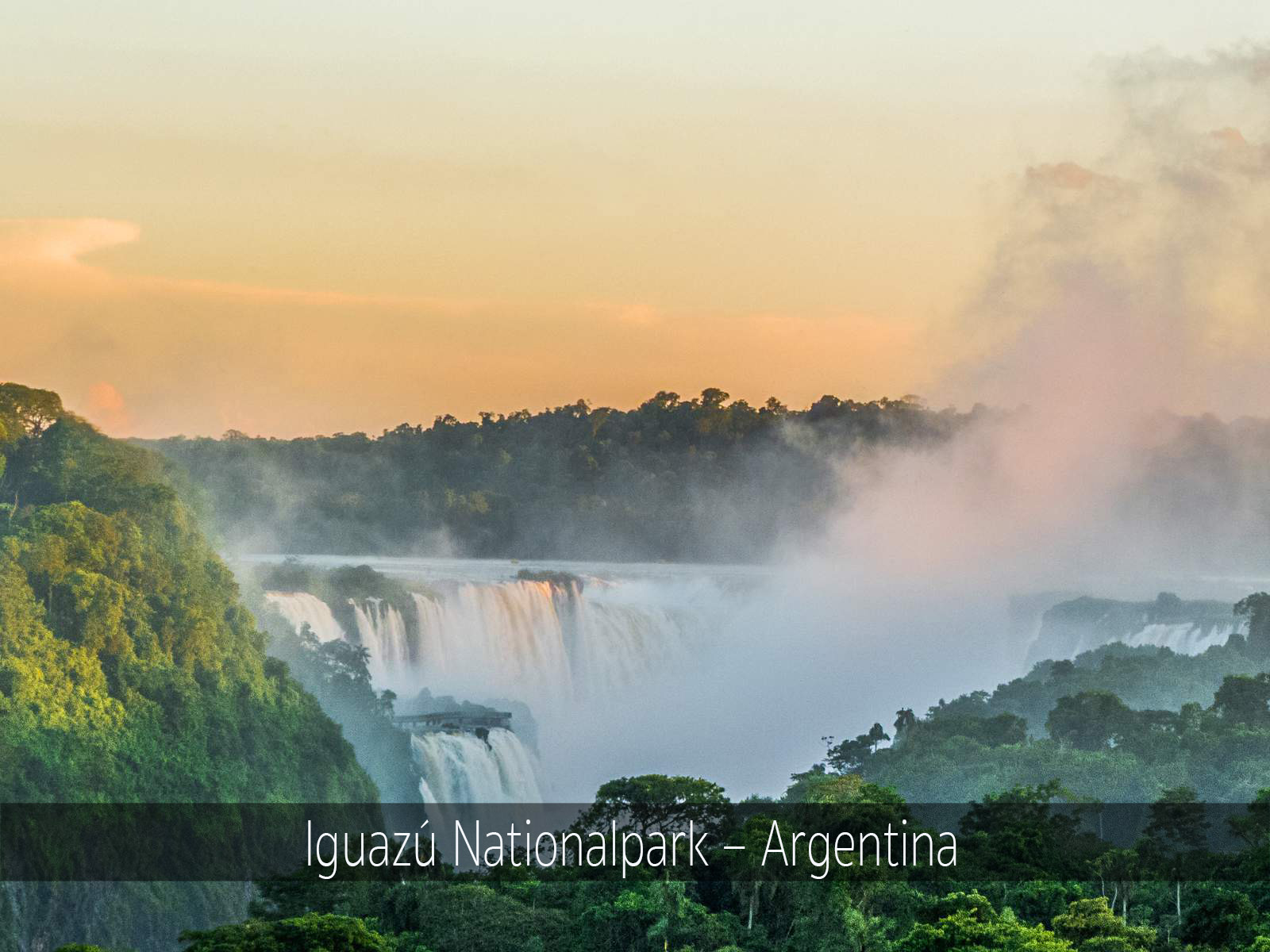Landschaftsfotografie Brasilien Wasserfälle Iguazu